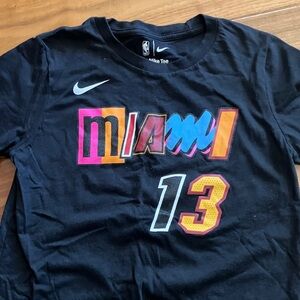 Nike Kids Miami “New Era” Graphic Tee - Bam Adebayo #13